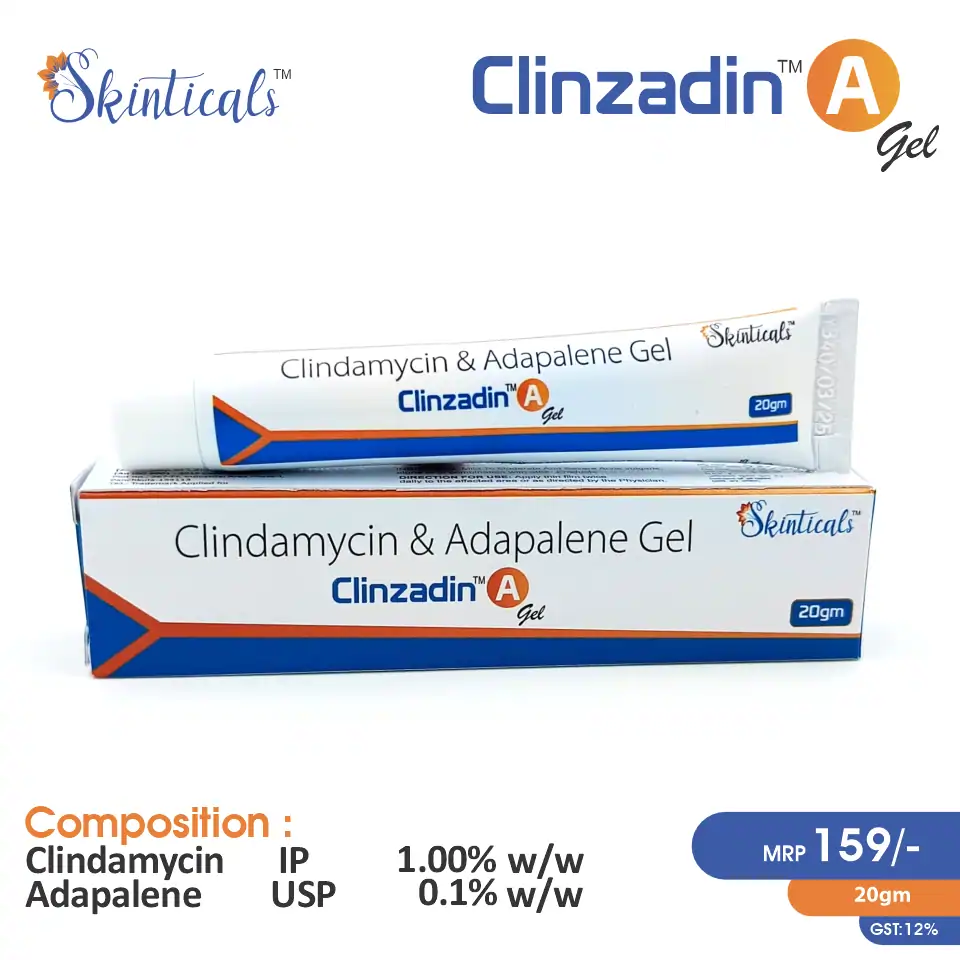 Clindamycin Phosphate + Adapalene at the best price in PCD Pharma Franchise for Acne and Skin Infection Treatment